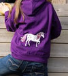 Hy Unicorn Hoody Purple