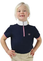 Hy Susan Short Sleeve  Show Shirt  Navy