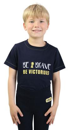 Hy Be Brave Tshirt Navy