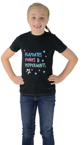 Hy Playdate T Shirt Black