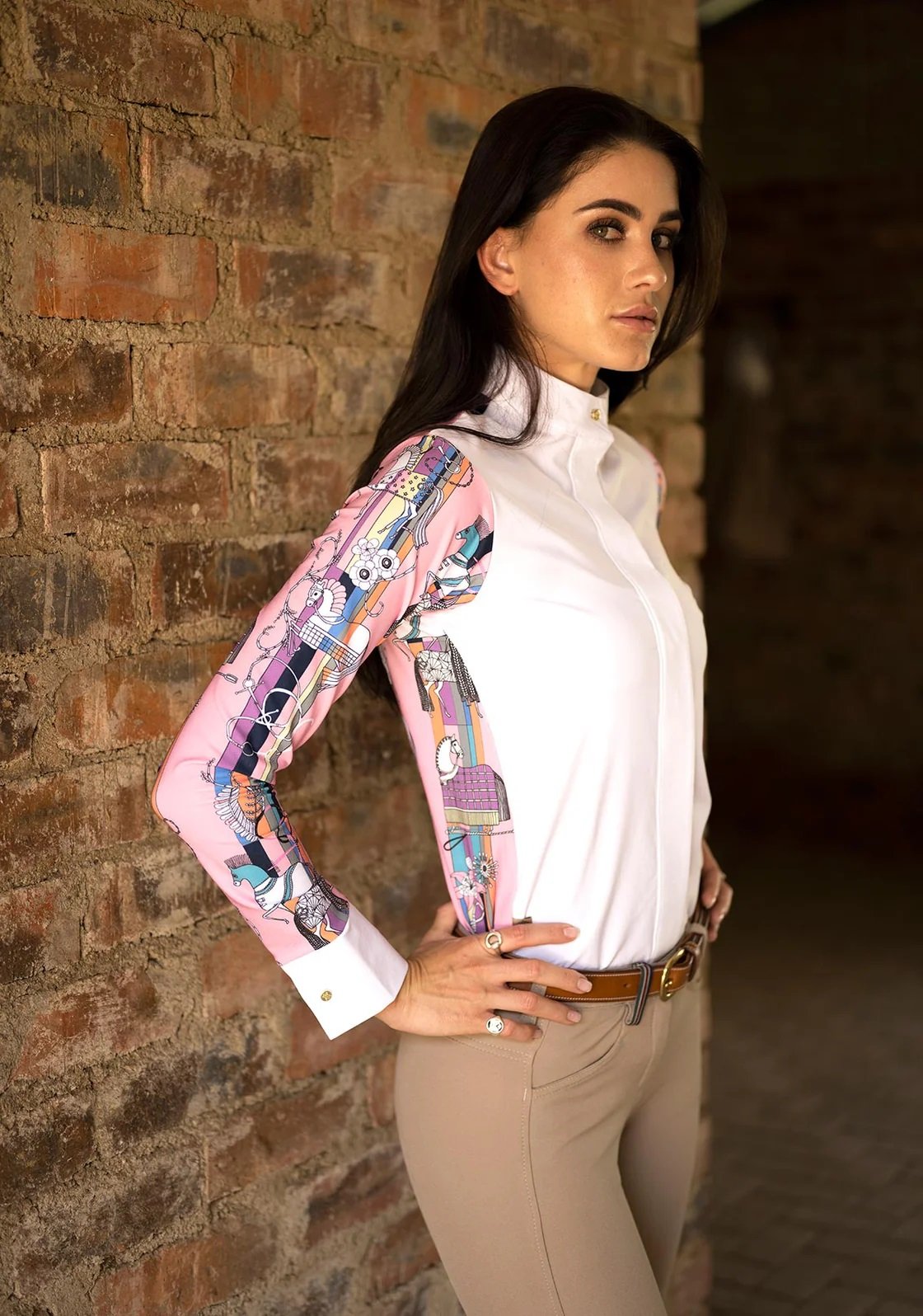 Espoir Show Shirt  Long Sleeve Cheval Celebration