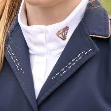 Hy Mizs Show Shirt White Rose gold