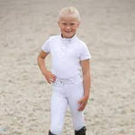 Hy Mizs Show Shirt White Rose gold