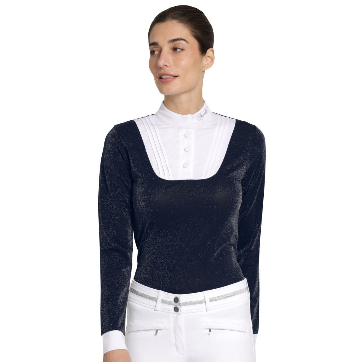 Spooks S/Shirt Tarah Navy Glitter