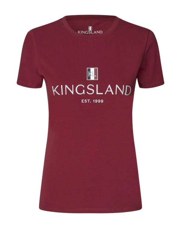 Kingsland Classic Logo T-shirt Burgundy