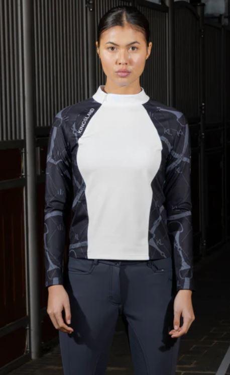 Kingsland Vea Ladies Show Shirt Navy