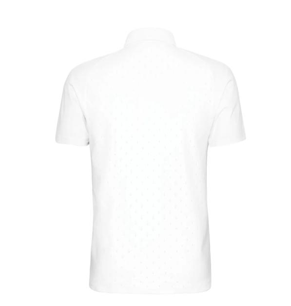 TC AERO MENS WHITE SS POLO BALANCE