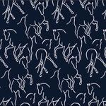 Shirt Bon Bon Dancing Horse Navy