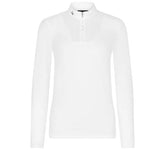 TC WHITE CENTER LINE MESH SS LADIES