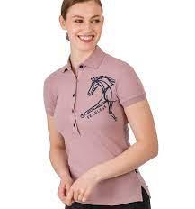 Horseware Flamboro Polo Shirt Elderberry