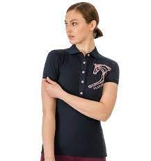 Horseware Flamboro Polo Shirt Navy