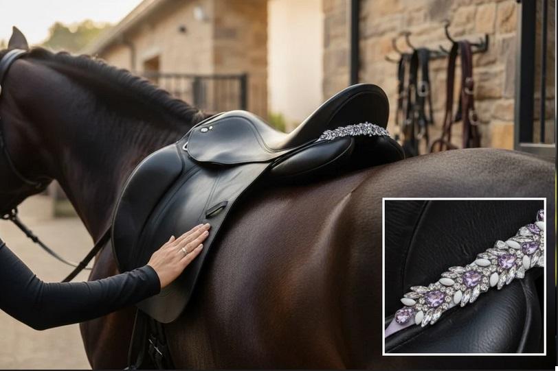 Equos Imperi Lavender Saddle Charm