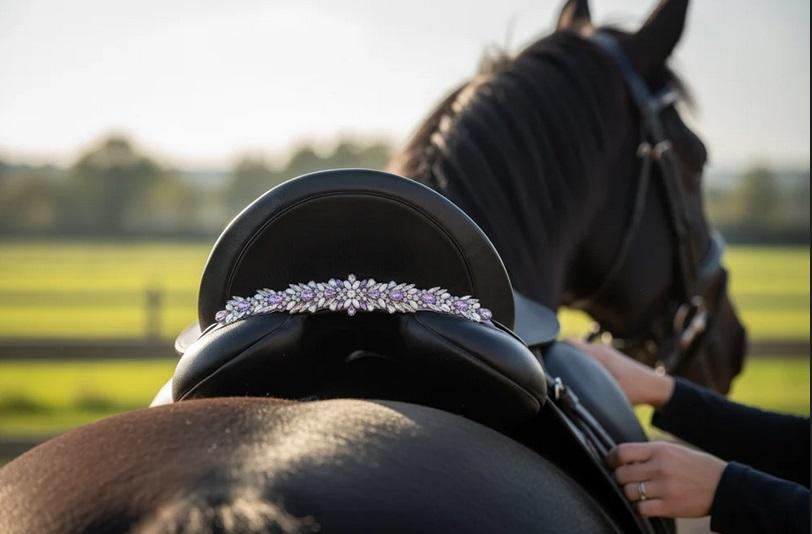 Equos Imperi Lavender Saddle Charm