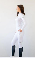 Equine Culture Marvellous Tights White