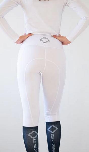 Equine Culture Marvellous Tights White – Tack 'n Togs at Midfeeds