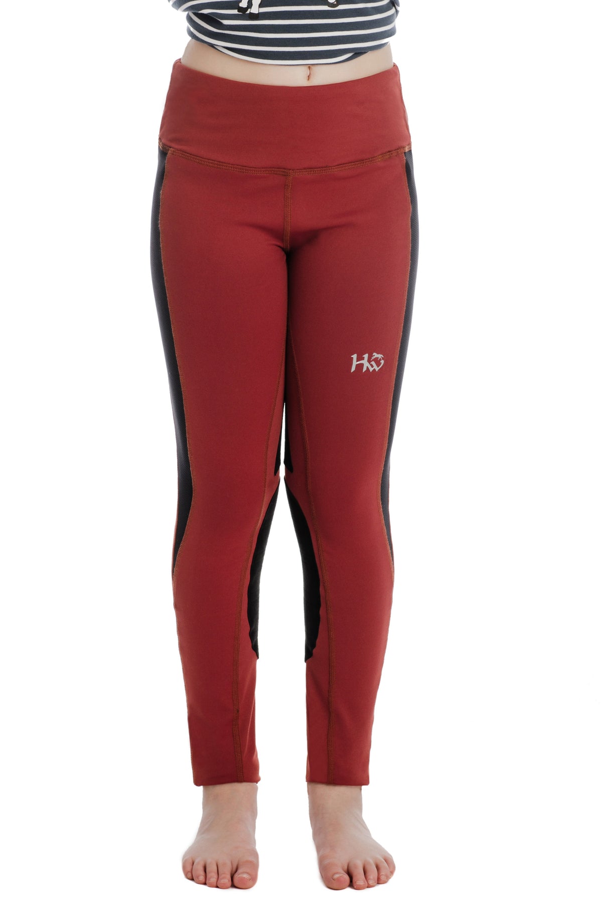 Horseware Kids Riding Tights Redwood