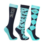 Hyconic 3pack Pattern Childrens Socks