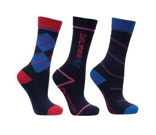 Hy Signature Child Socks Navy (3)