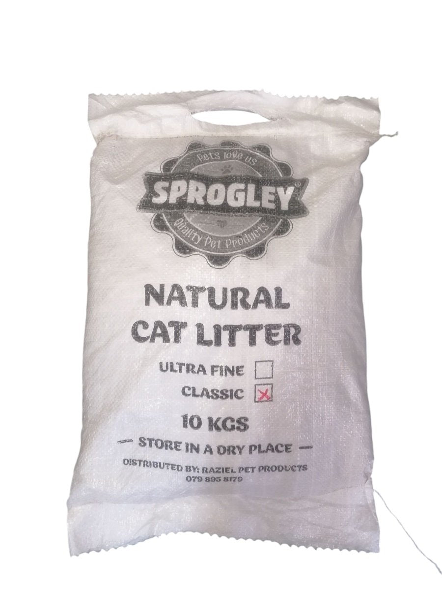 Sprogley classic cat litter 10kg