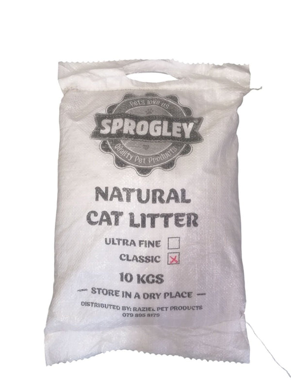 Sprogley classic cat litter 10kg