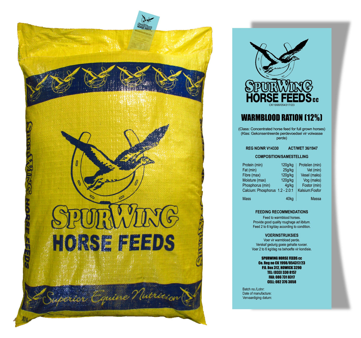 Spurwing 12% Warmblood Meal