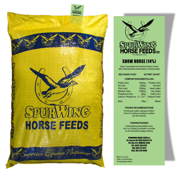 Spurwing 14% Show Horse Meal