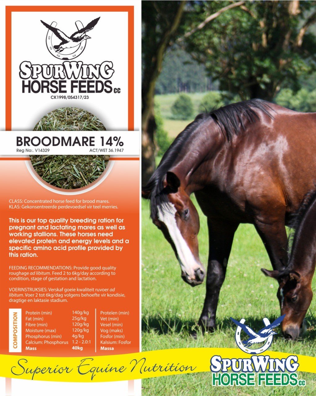 Spurwing 14%  Broodmare Meal