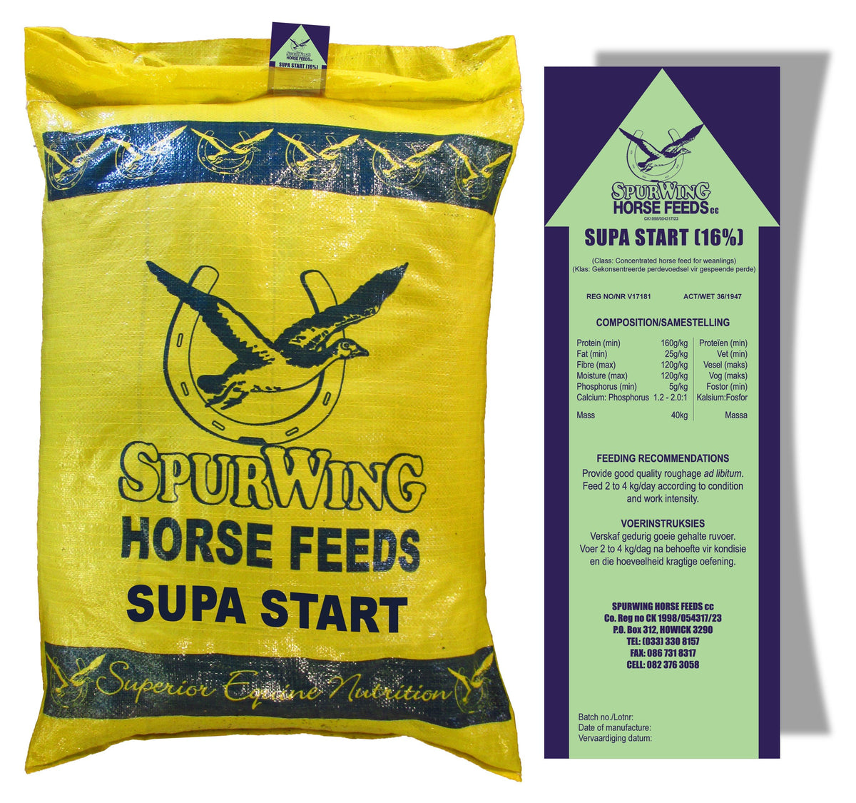 Spurwing 16%  Supa Start Meal