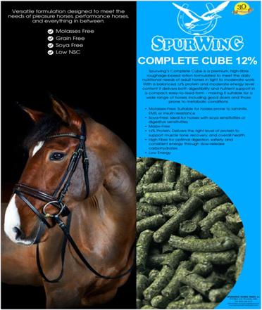 Spurwing 12% Complete Cubes 40kg