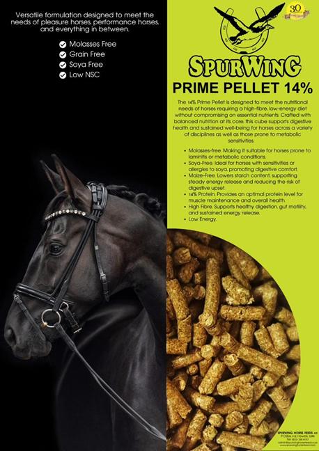 Spurwing 14% Prime Pellets 40kg