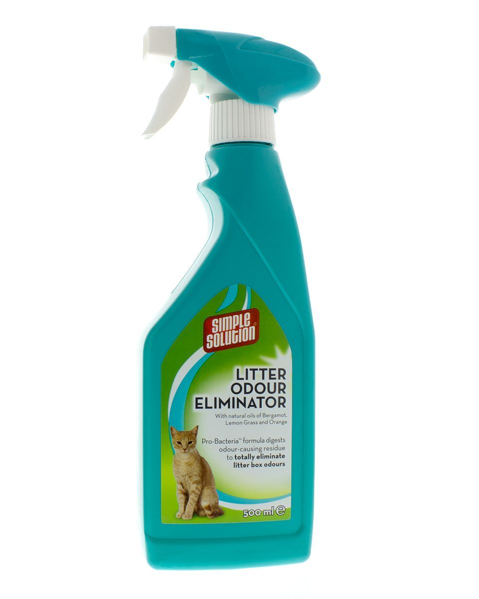 CAT LITTER TRAY ODOUR ELIMINATOR 500ML