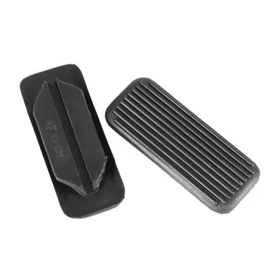 Black Flat Stirrup Treads