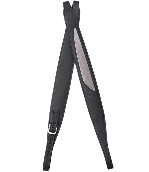 ERREPLUS GOLD LINE DRESSAGE STIRRUP LEATHERS BLACK
