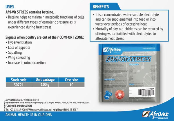 AFRI-VIT STRESS 100G