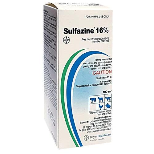 SULFAZINE 16% 100ML