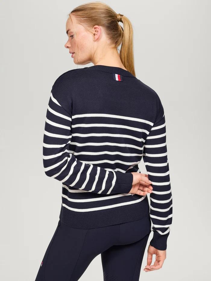 Tommy Hilfiger Fairfield Stripe Sweater Navy