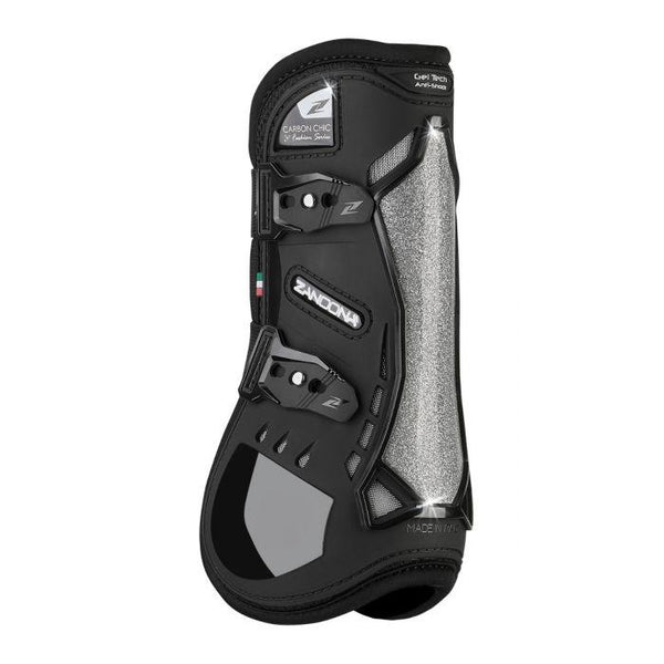 Zandona Carbon Chic Tendon Boots Black
