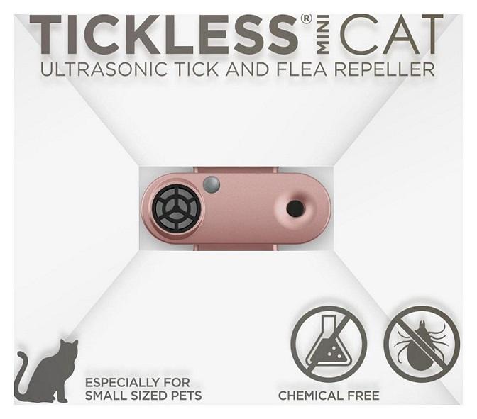 TICKLESS MINI CAT ROSEGOLD
