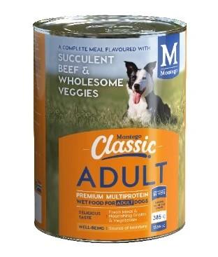 montego classic wet dog food