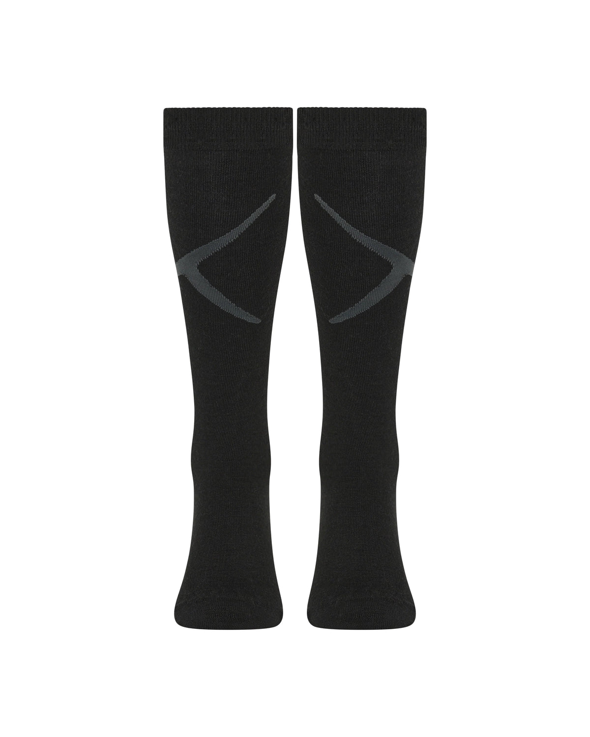 TROLLE BLACK STAR LOGO RIDING SOCKS