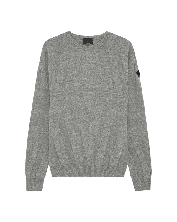 TROLLE ECCO WOOL SWEATER CASHMERE GREY