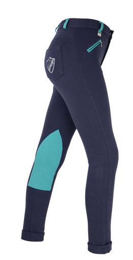 Hy Belton Breeches Navy/Teal