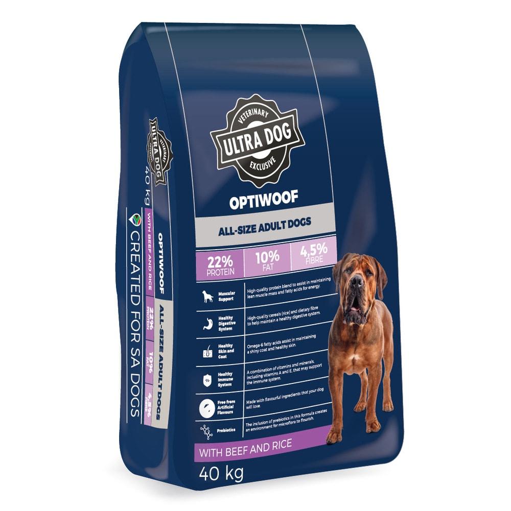 ULTRA DOG OPTIWOOF ADULT 40KG