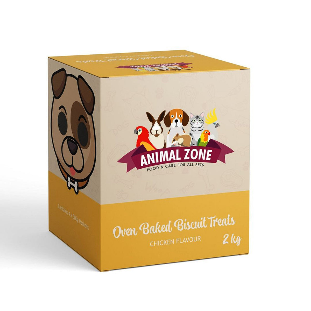 ANIMALZONE CHICKEN BISCUITS 2KG