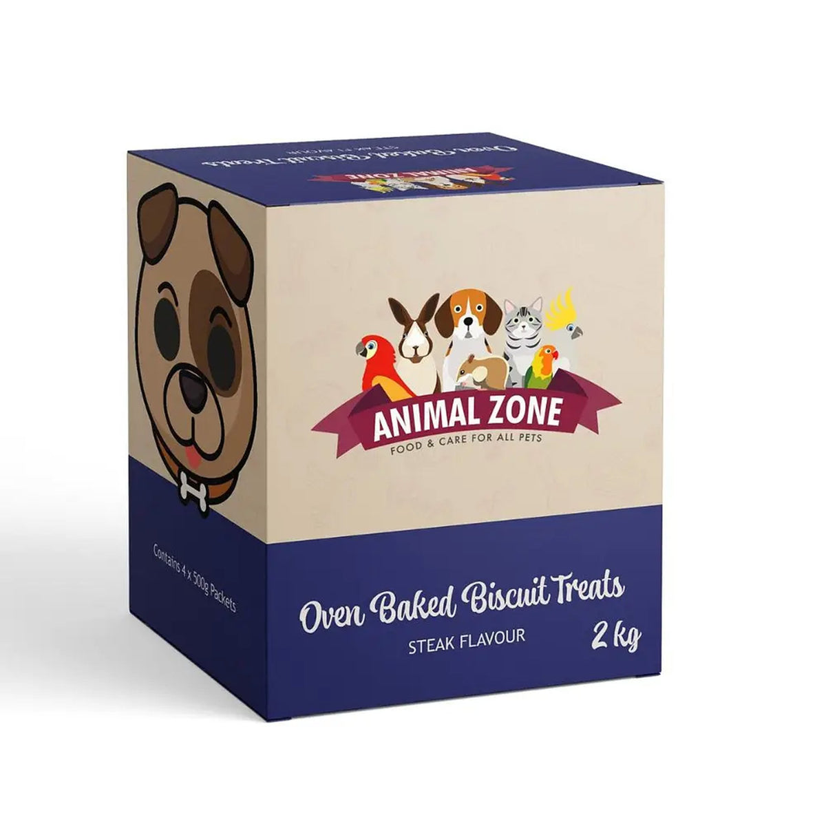 ANIMALZONE STEAK BISCUITS 2KG