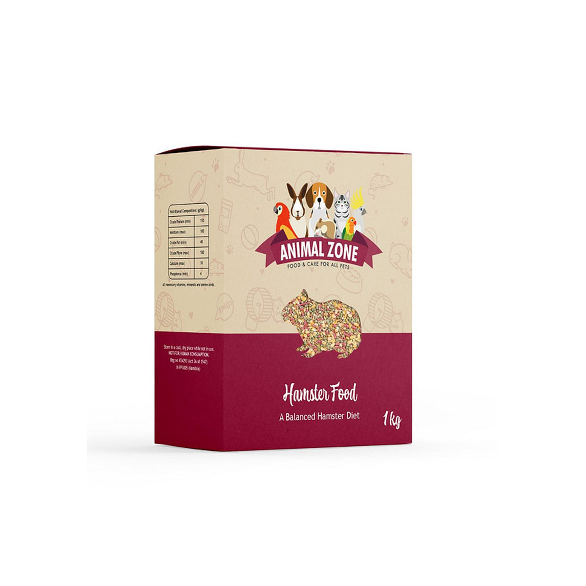 Animalzone Hamster Food 1kg