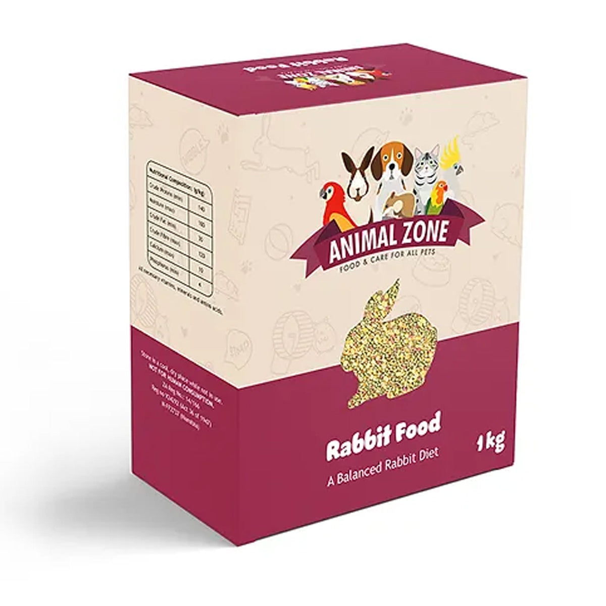 Animalzone Rabbit Food 1kg