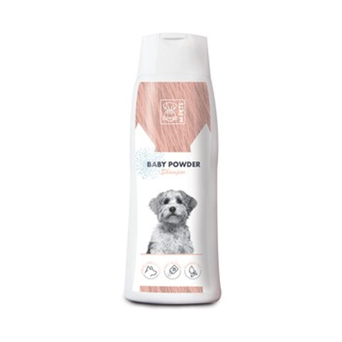 M-PETS BABY POWDER SHAMPOO 250ML