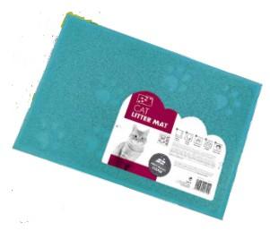 Cat Litter Mat Blue