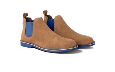 Veldskoen Chelsea Boot J-Bay (Blue Sole)